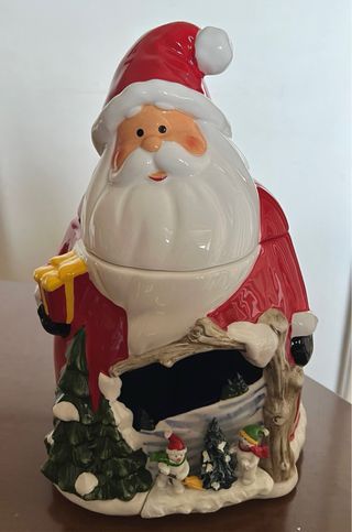 Biscottiera Andrea Fontebasso Babbo Natale