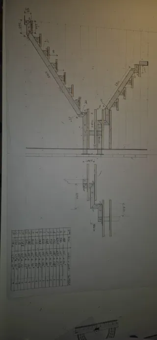 Escaleras, estructuras y muebles de hierro
