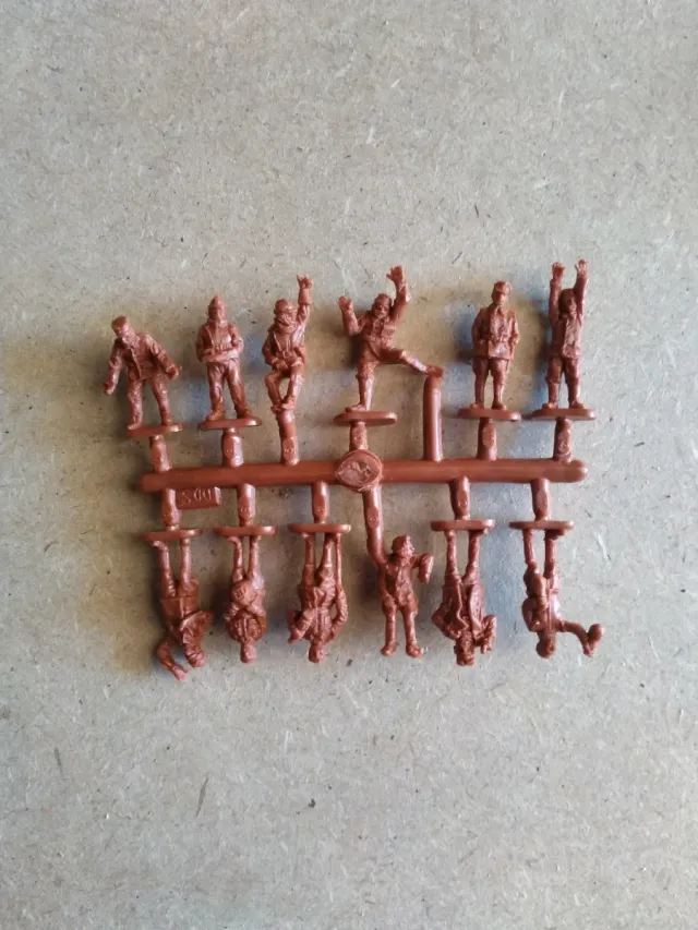 Pilotos WWI escala 1/72