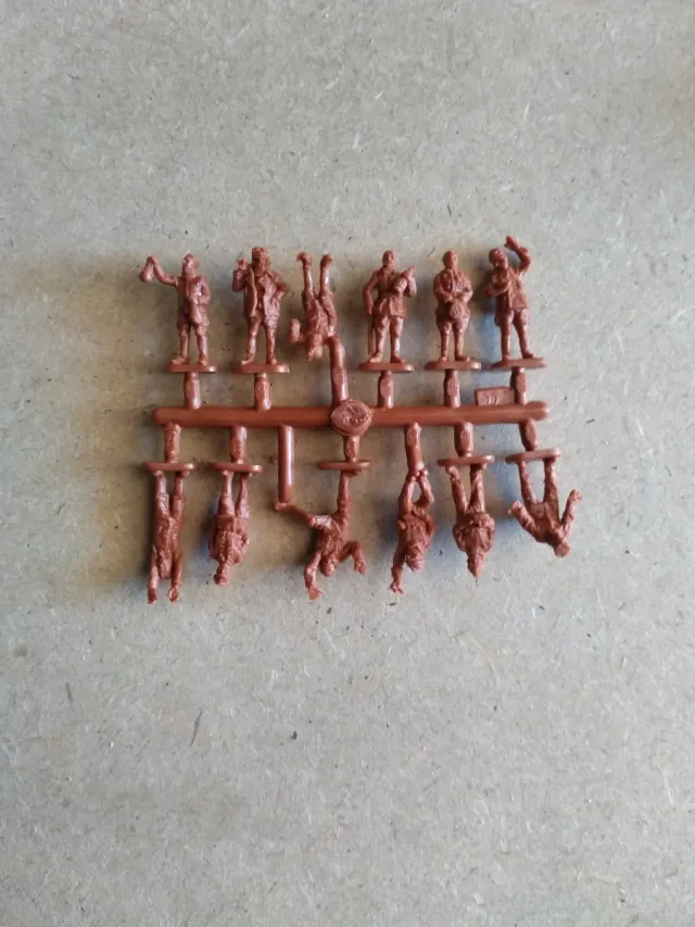 Pilotos WWI escala 1/72