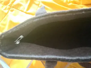 Borsa in panno con fiocco