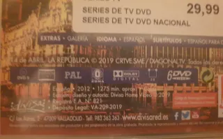 DVD" La República"