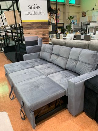 Sofá cama Pau gris