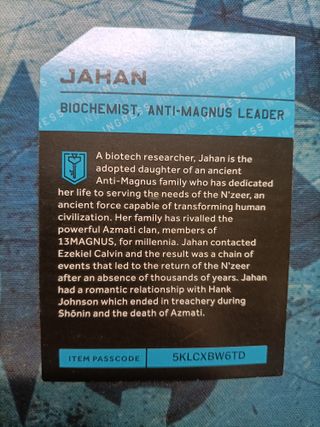 Ingress Jahan Card