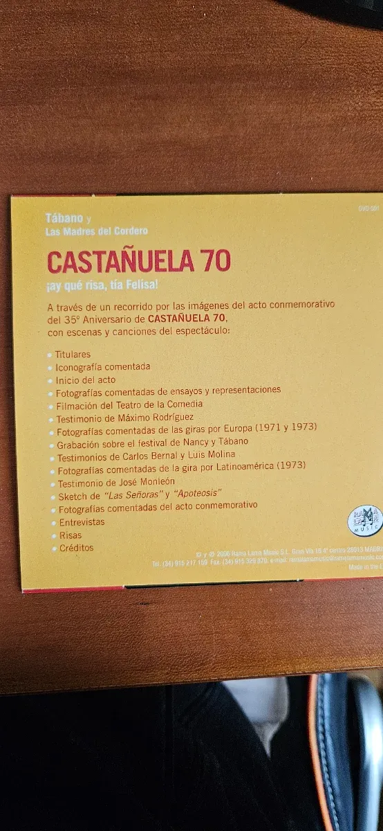 Castañuela 70: esto era España, señores