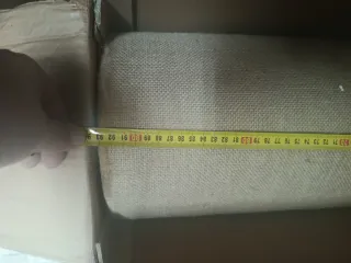 Rollo Tela Yute Beige Marrón