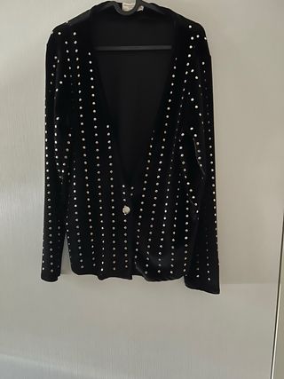 Chaqueta BSB tachuelas negra Talla M