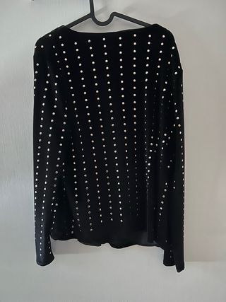 Chaqueta BSB tachuelas negra Talla M