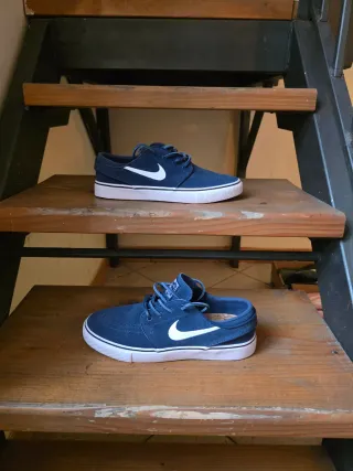 Nike SB Zoom Janoski Blu/Bianco