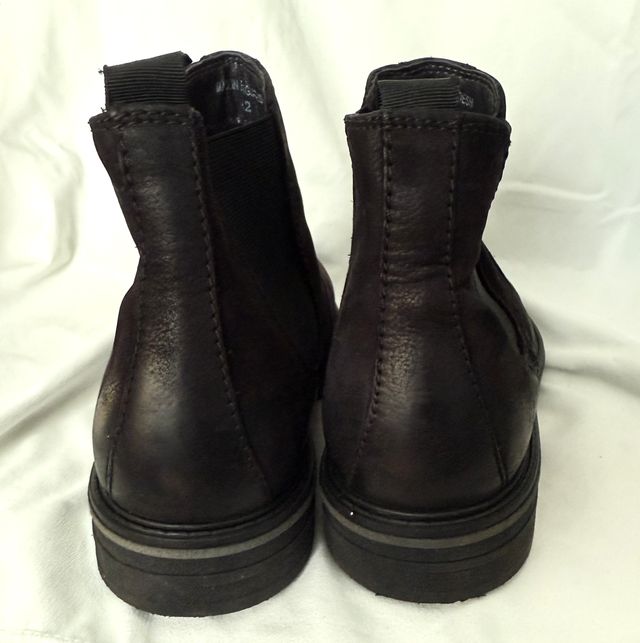 Stivaletti Chelsea Pelle Neri