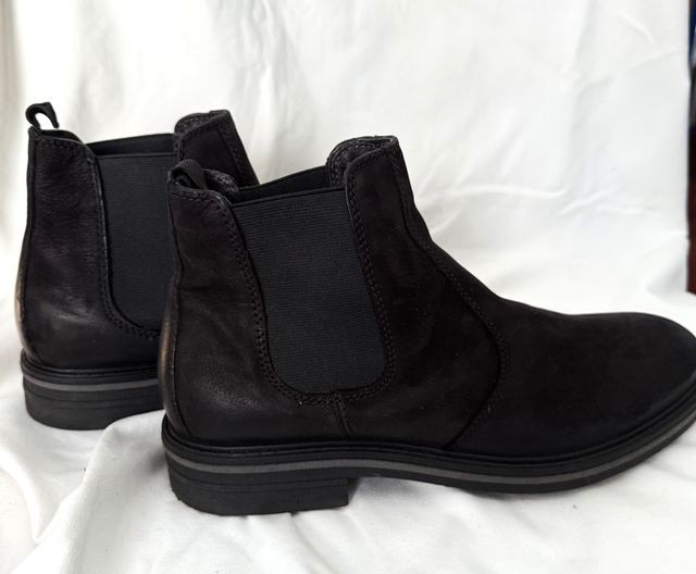 Stivaletti Chelsea Pelle Neri