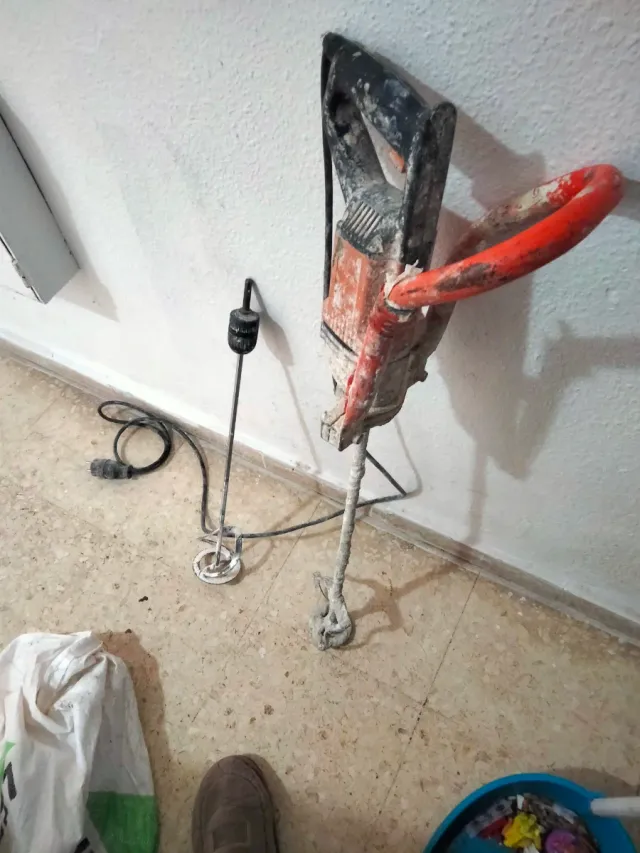 Batidora para pintura