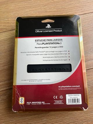 Estuche para 12 juegos PS3