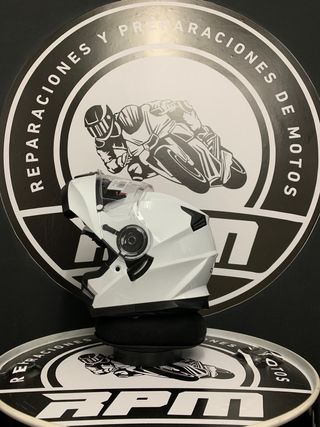 Casco Curve Krypton Modular Blanco Brillo Talla S