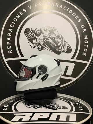 Casco Curve Krypton Modular Blanco Brillo Talla S