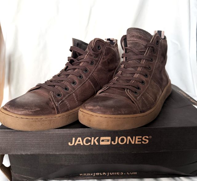 Scarpe Jack Jones uomo cuoio