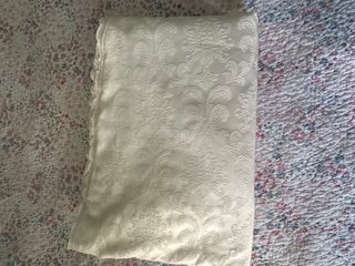 Pañolón Fallera Niña Beige con forro polar