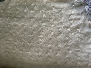 Pañolón Fallera Niña Beige con forro polar