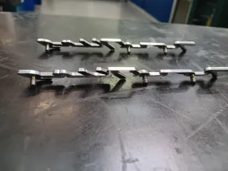 Letras Harley Davidson Road King Cromadas