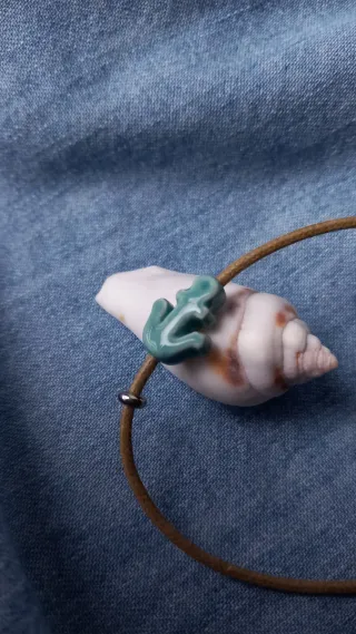 Braccialetto portafortuna a tema marino