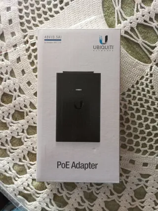 Adaptador PoE Ubiquiti 48V (0.5A)