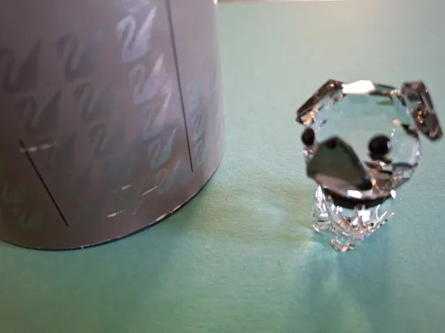 Figura Swarovski Perro Cristal Original