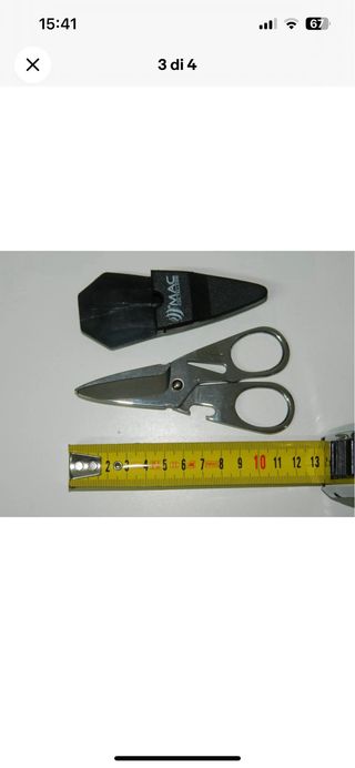 Forbici Sub MAC Coltellerie Multiuso 12,5cm