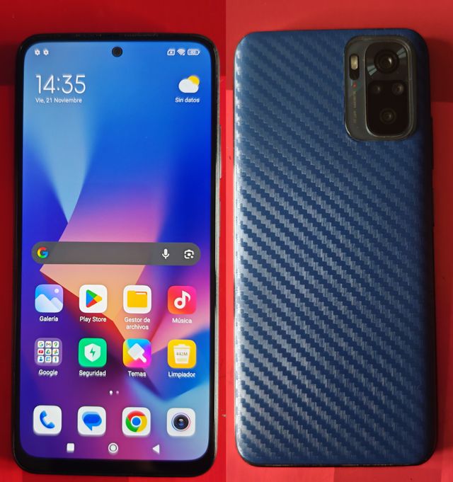 Xiaomi Redmi Note 10 Camara Mal