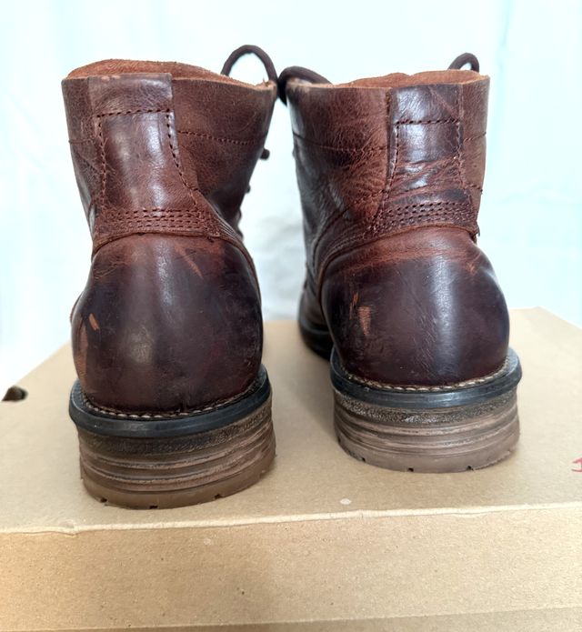 Scarponcini Bata Marroni Pelle