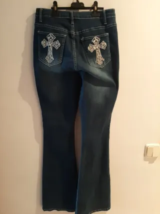 Pantalón tejano azul