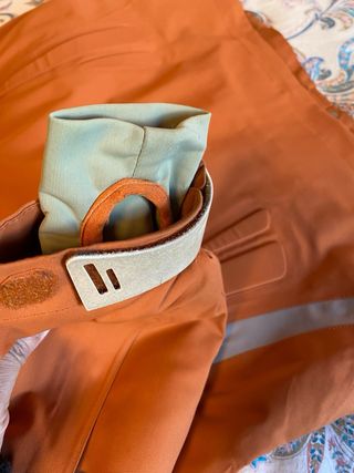 Chaqueta Quechua Naranja y Gris