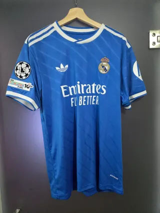 Camiseta Real Madrid 3ª equipación azul