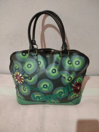Bolso Desigual Multicolor Círculos