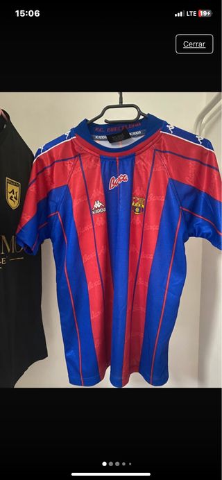 Camiseta Kappa FC Barcelona Talla XS