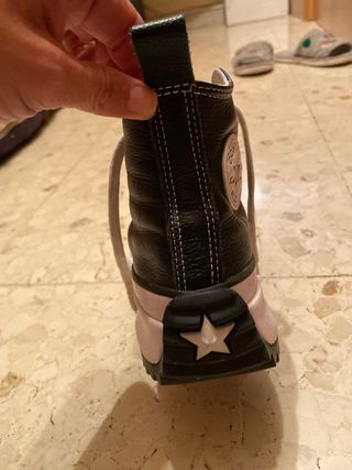 Converse Piel Plataforma Talla 35