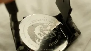 Orologio Diesel Nero e Oro