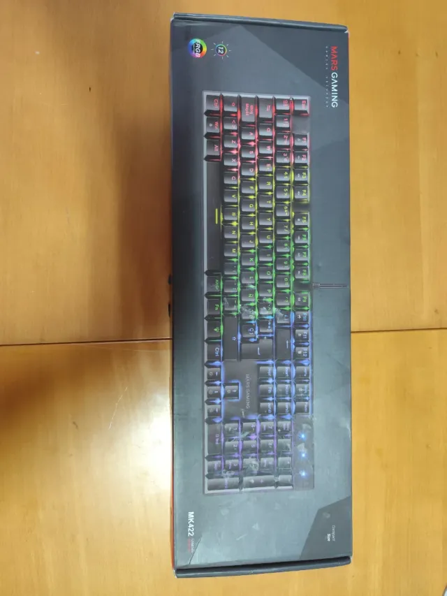 Teclado mecânico para jogos Mars Gaming MK422