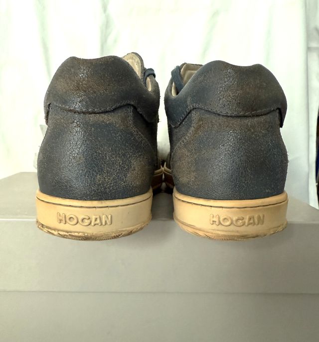 Hogan Sneakers Vintage Blu/Marrone