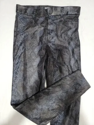 Pantalones Zara Estampado Serpiente Talla S