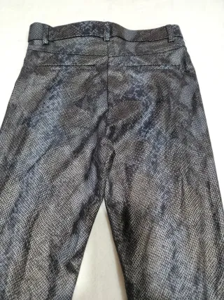 Pantalones Zara Estampado Serpiente Talla S
