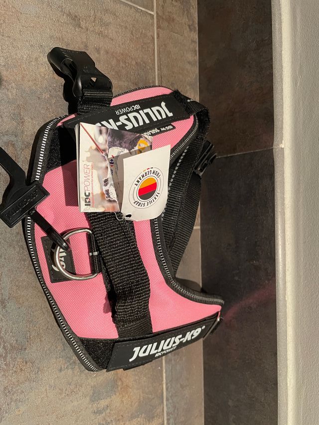 Arnés Julius-K9 IDC POWER S/MINI ROSA - NUEVO