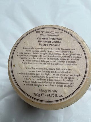 Etro candela profumata Royal Pavillon