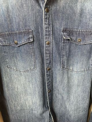 Camisa vaquera Hollister Talla M