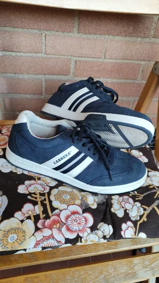 Scarpe Carrera blu/bianche taglia 41