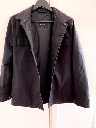 Chaqueta Massimo Dutti Negra Home