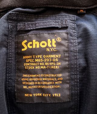 Chaqueta militar Schott