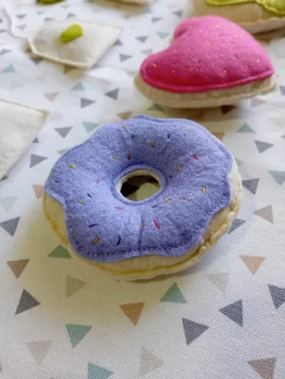 Set de comida dulce de juguete