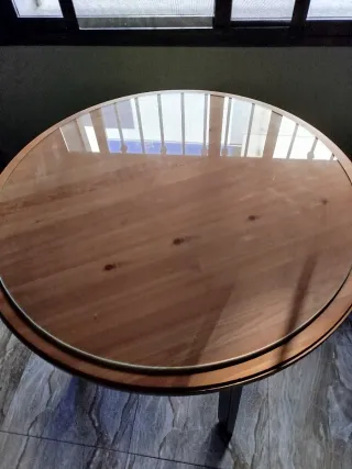 Cristal protector mesa redonda