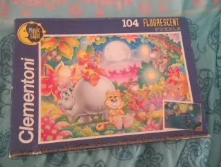Puzzle Clementoni 104 pezzi Fluorescent