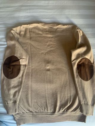 Jersey Zara Hombre Marrón claro